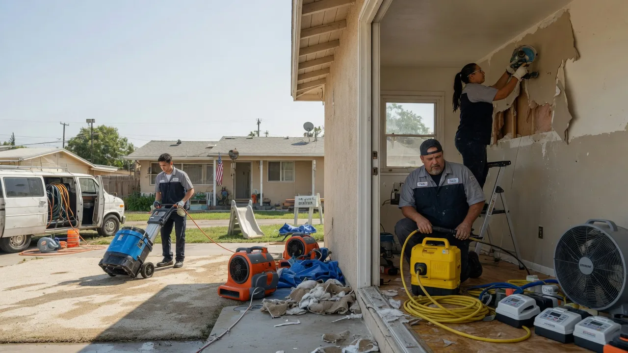 Water Damage Restoration in Caldwell, TX near me